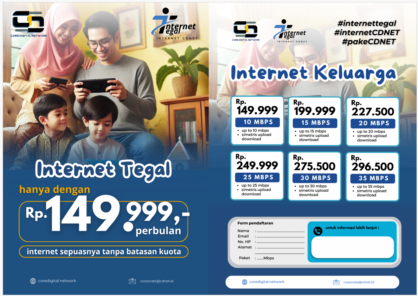 Internet CDNET hadir di Tegal